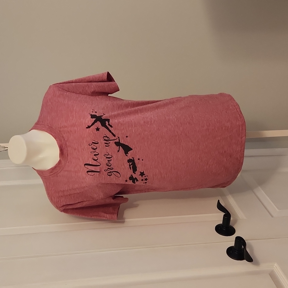 "Never Grow Up" Peter Pan Shiry